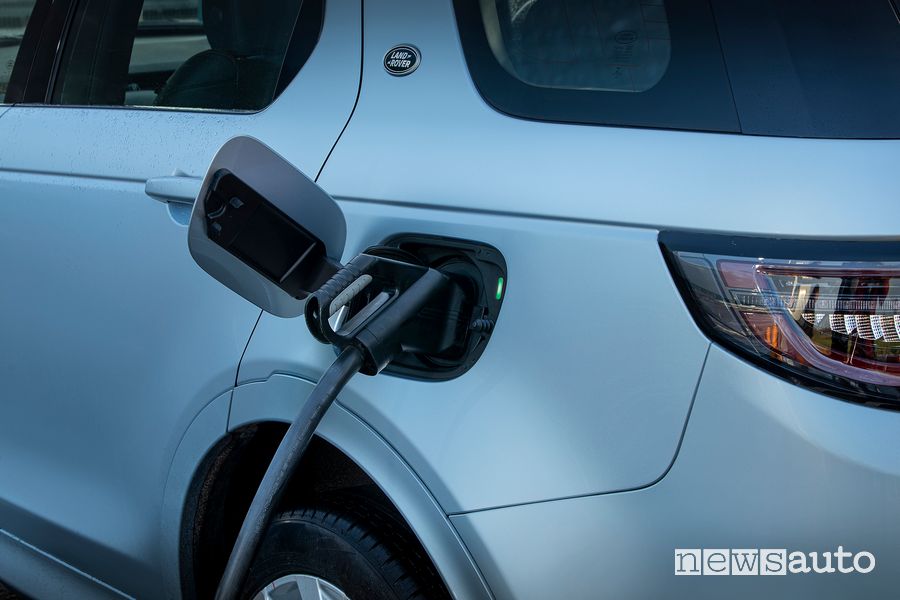 Cavo Modo 3 per la ricarica rapida DC Land Rover Discovery Sport ibrida plug-in
