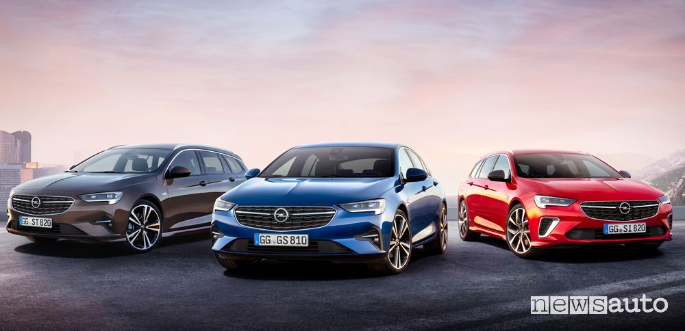 Opel Insignia Business Edition, Business Elegance, Ultimate e GSi