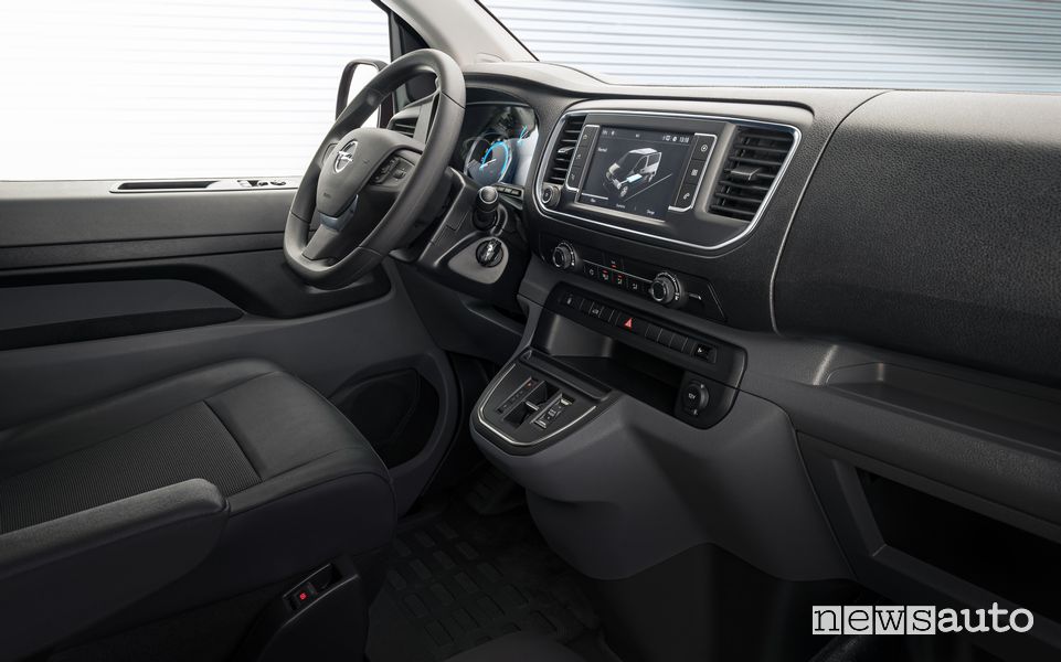 Plancia strumenti abitacolo Opel Vivaro-e elettrico