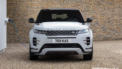 Ricarica da wallbox domestica Range Rover Evoque ibrido plug-in