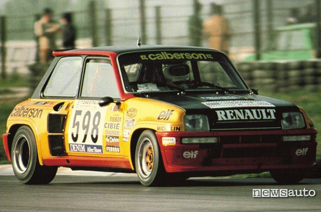Renault 5 turbo al Giro d'Italia del 1979