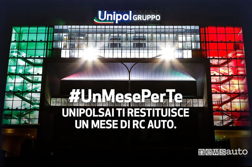 Rimborso polizza RC Auto #UnMesePerTe UnipolSai