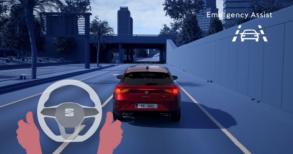 Sistemi ADAS Seat Leon Emergency Assist