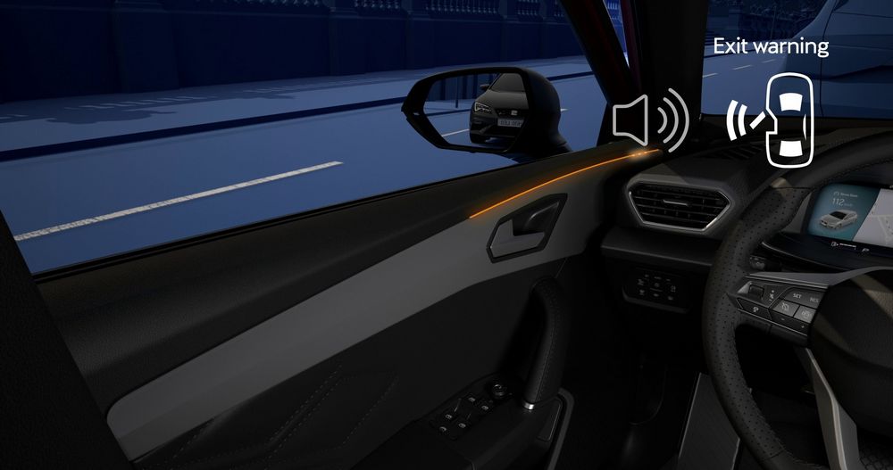 Sistemi ADAS Seat Leon Emergency Assist