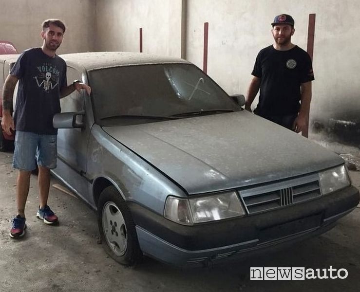 Fiat Tempra storica abbandonata e ritrovata in Argentina