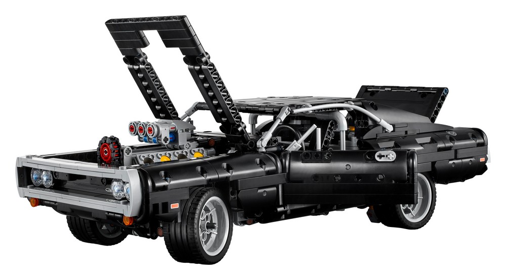 Dodge Charger Lego modellino auto Fast and Furious motore V8