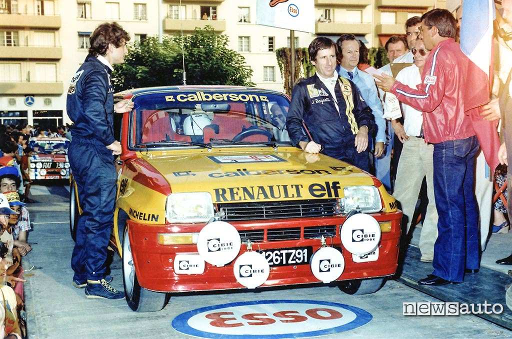 Renault 5 Turbo Cevennes 1980 equipaggio Ragnotti Andrie
