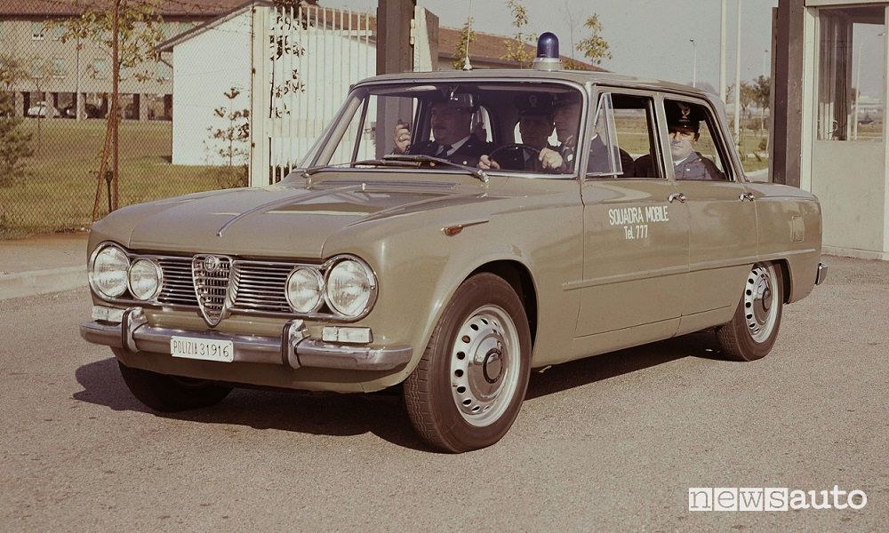 Storia Alfa Romeo Gazzelle E Pantere Le Auto Dei Carabinieri E Polizia Newsauto It