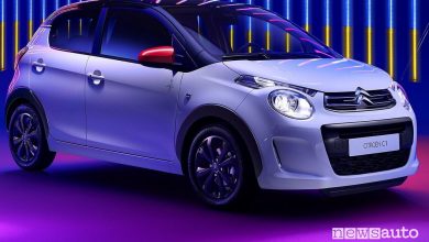 Vista di profilo Citroën C1 JCC+ serie speciale