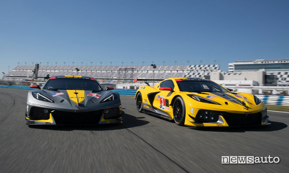 Corvette Racing ritiro dalla 24H di Lemans, in foto la Corvette C8.Rs.