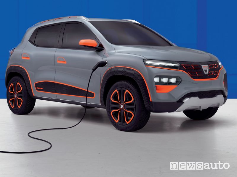 Dacia Spring show car elettrica del 2020