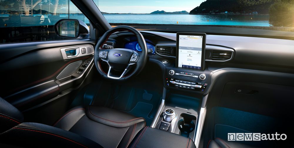 Plancia strumenti abitacolo Ford Explorer Plug-In Hybrid