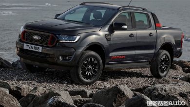 Vista di profilo Ford Ranger Thunder serie limitata