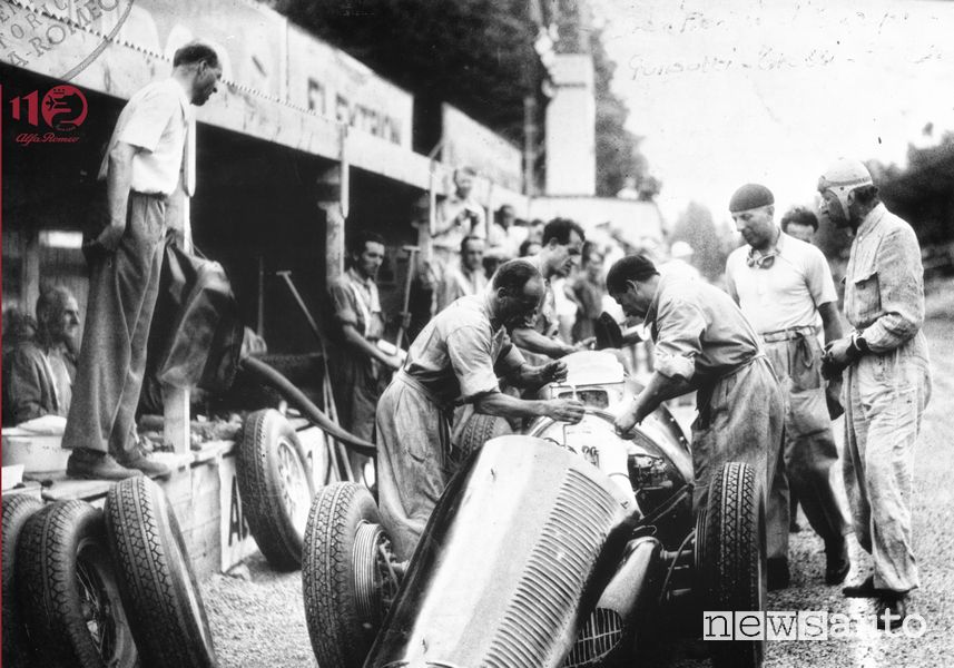 Grand Prix Europa SPA Trossi su Alfetta 158 nel 1947
