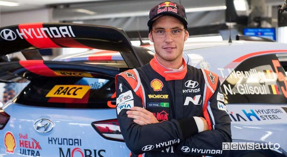 Thierry Neuville, pilota Hyundai Motorsport nel WRC