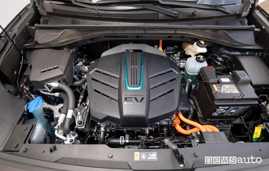 Vano motore elettrico Kia e-Niro elettrica