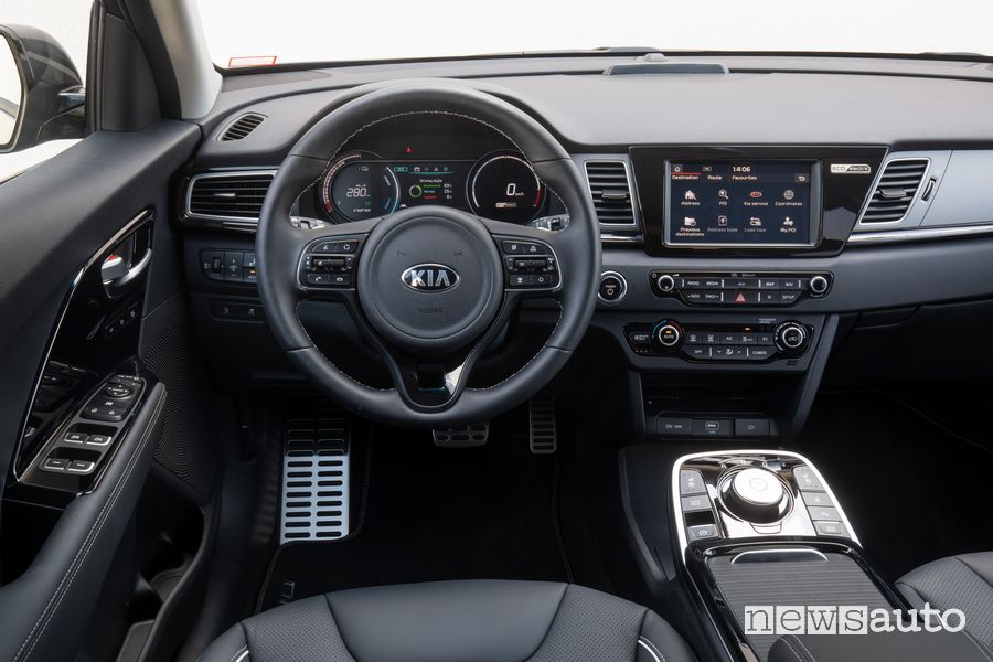 Plancia strumenti Kia e-Niro elettrica