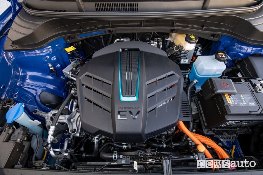 Motore elettrico EV Kia e-Soul elettrica