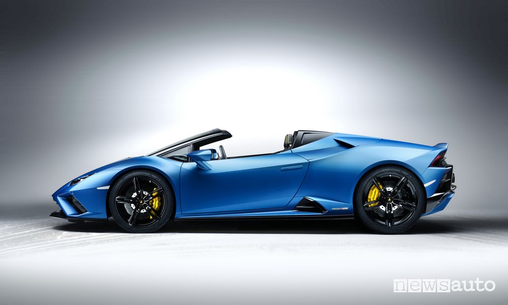 Lamborghini Huracán EVO RWD Spyder capote aperta