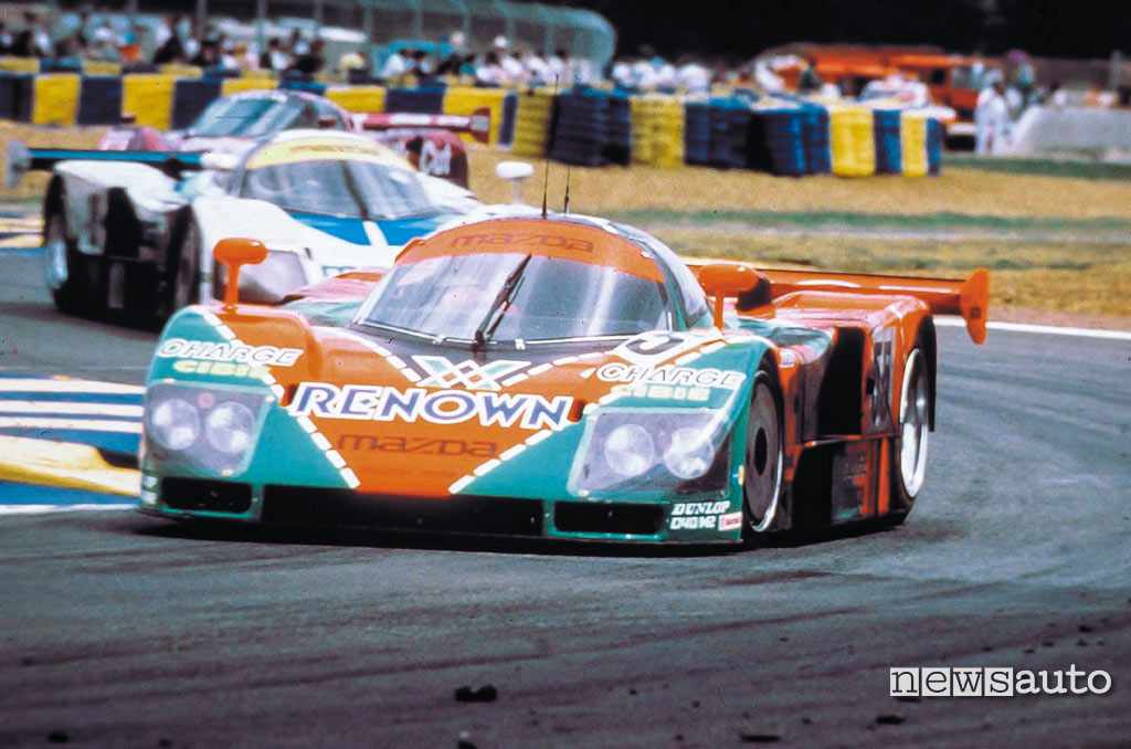 Mazda 787b vittoria Le Mans 1991