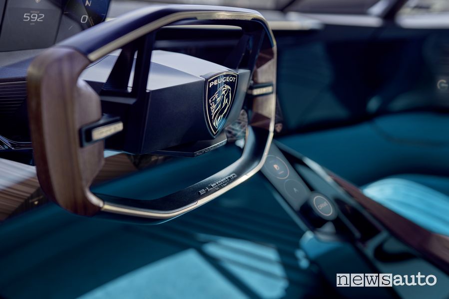 Volante Peugeot e-Legend Concept