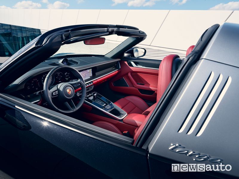 Abitacolo Porsche 911 Targa 4S