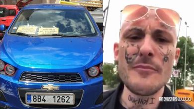 Chevrolet Avevo sequestrata di 1727 wrlstar Algero Corredini quello di Ho preso er muro fratellì