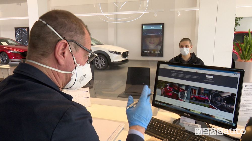 Saranno sempre meno le persone in concessionaria per via della crisi consolidata del comparto auto per l'anno 2020