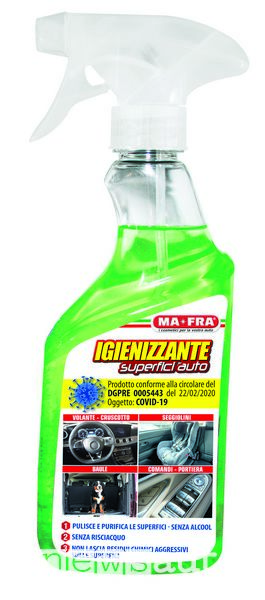 Igienizzante superfici auto di Ma-Fra