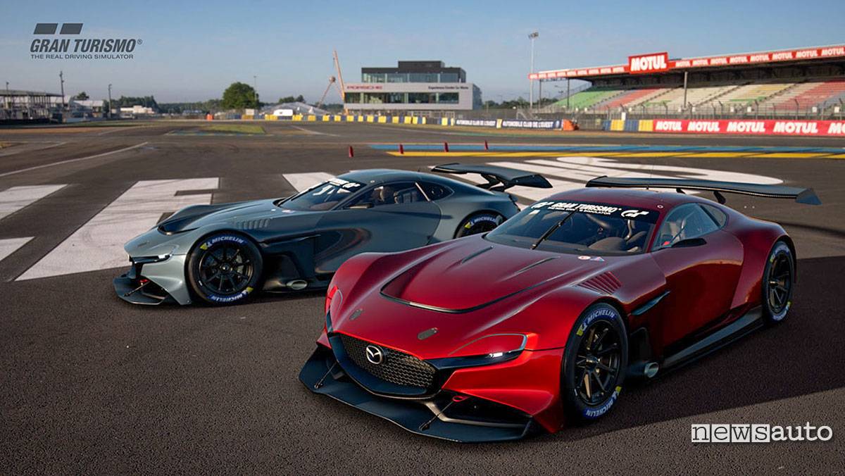 Mazda RX-Vision GT3 Concept Gran Turismo Sport - NEWSAUTO.it