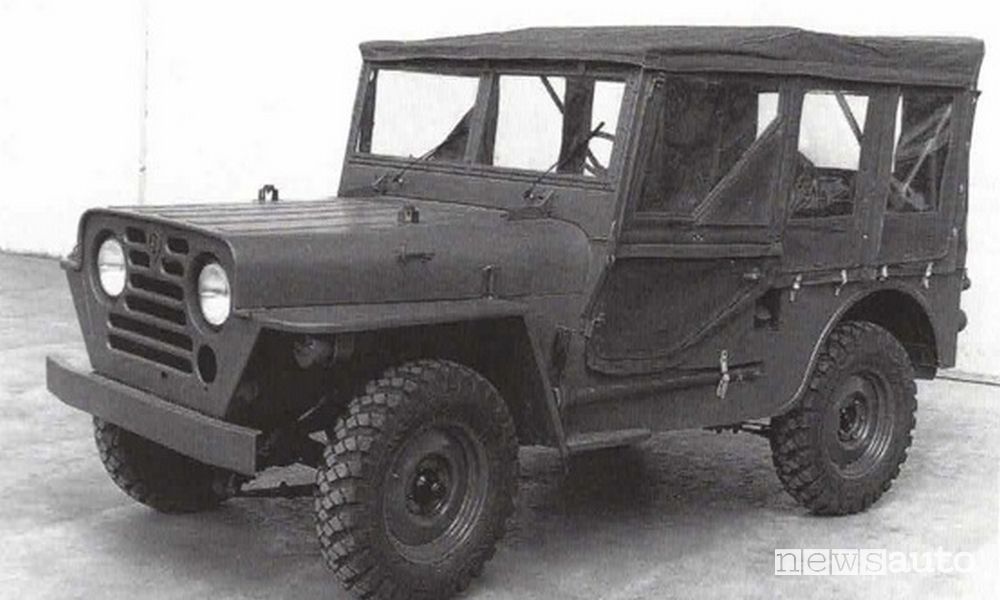 Prototipo 4x4 Peugeot 203 militare