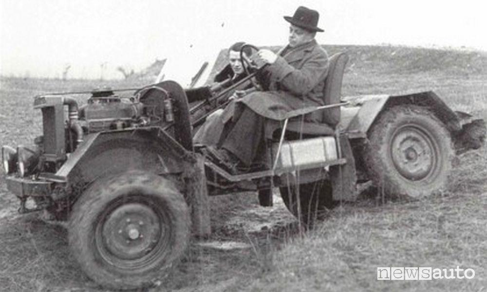 Prototipo 4x4 Peugeot 203 militare