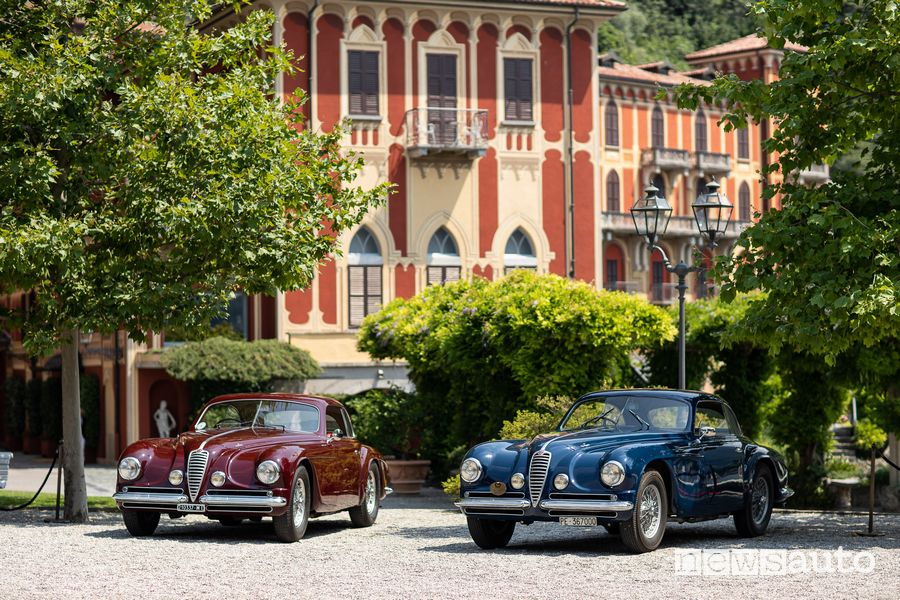 Alfa Romeo 6C 2500 SS Coupé Villa d’Este cortile Hotel Villa d'Este
