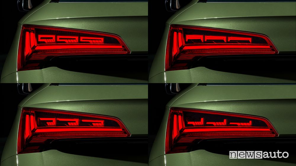Fari posteriori con tecnologia OLED Audi Q5 2021