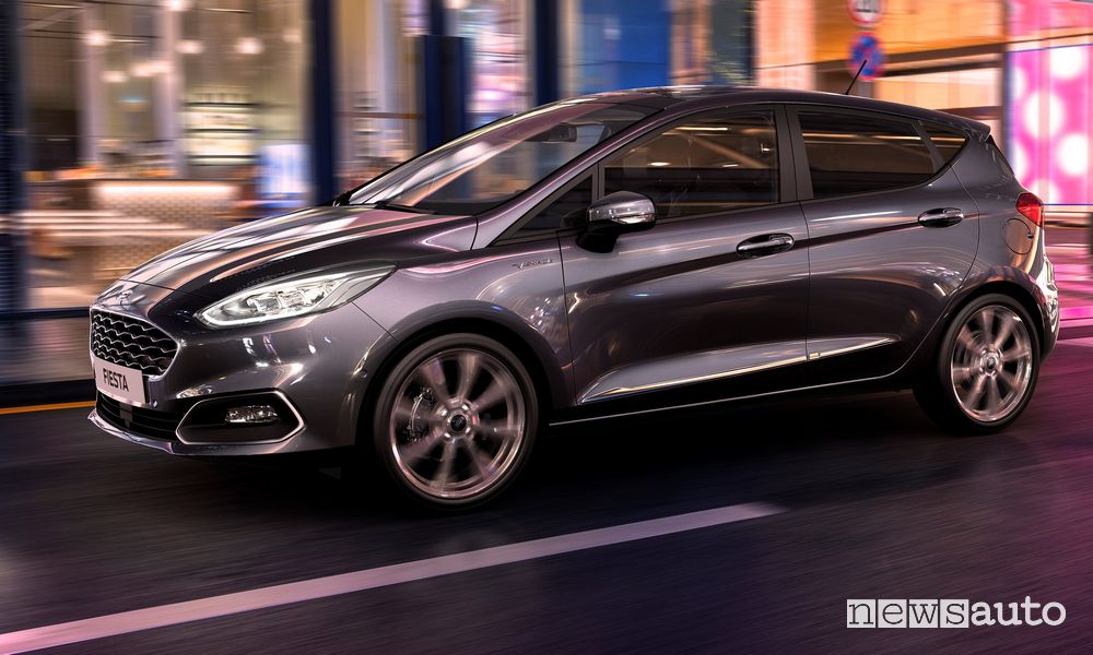 Ford Fiesta ibrida consumi ed emissioni di CO2 NEDC/WLTP