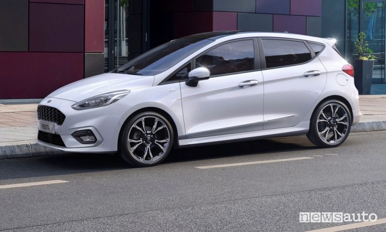 Ford Fiesta ibrida, motore EcoBoost Hybrid MHEV