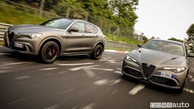 Alfa Romeo Giulia e Stelvio Quadrifoglio Nürburgring