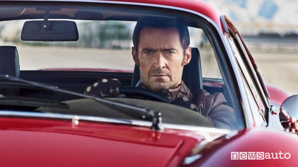 Hugh Jackman è Enzo Ferrari nel film sul Drake 