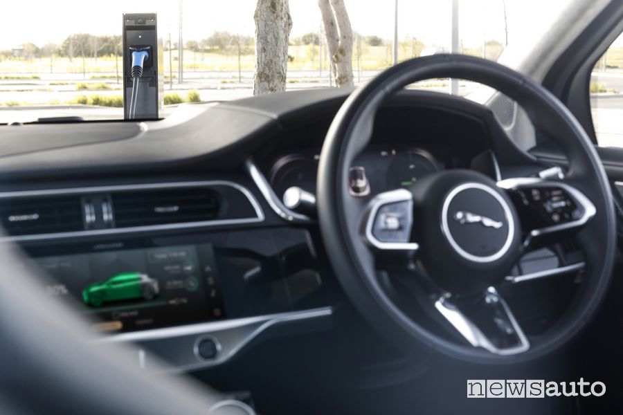 Stato di ricarica batteria Jaguar I-Pace 2021