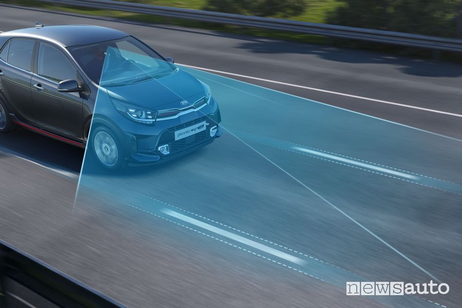 Radar ADAS nuova Kia Picanto GT Line