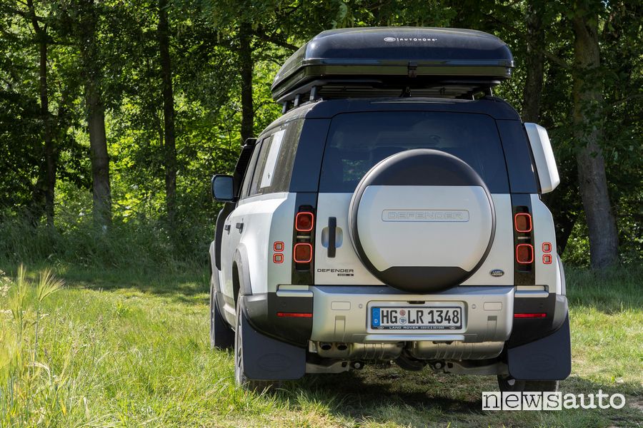Tenda da tetto Autohome chiusa Land Rover Defender 110