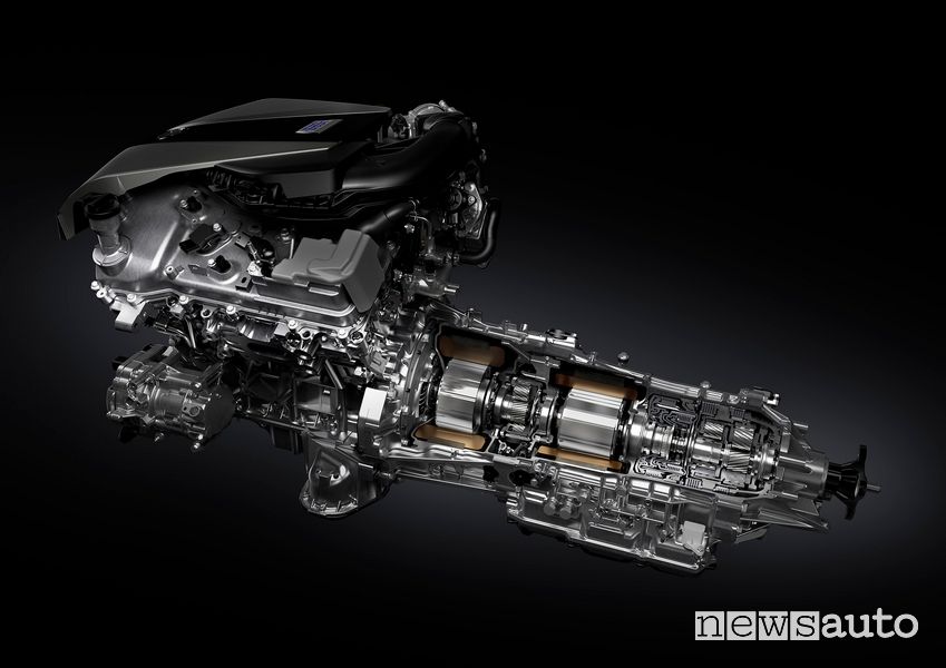 Cambio automatico Direct Shift a 10 velocità Lexus LC 500h