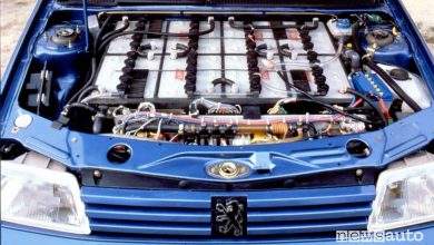 Auto elettriche storiche, la storia della Peugeot 205 Électrique