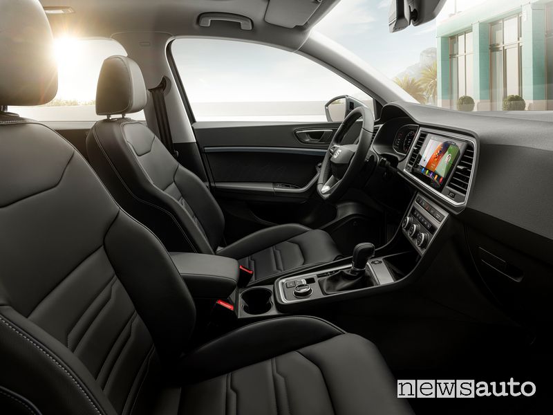 Sedili anteriori abitacolo Seat Ateca Xperience