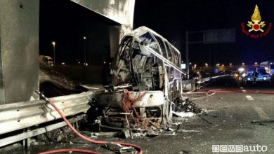 Incidente bus, condannato l'autista a 12 anni