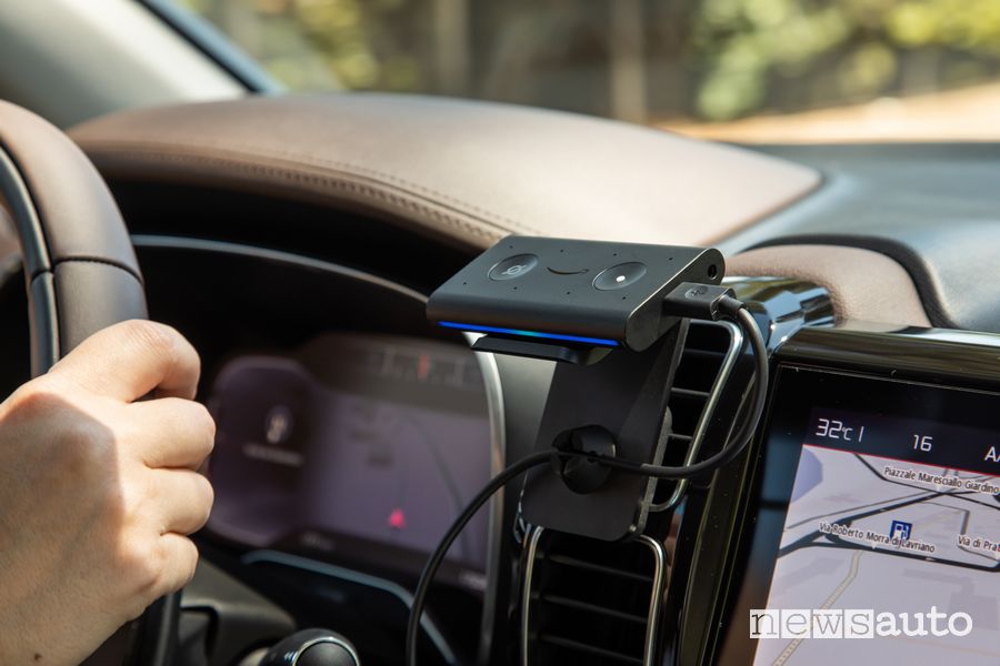 Amazon Alexa Echo Auto, come funziona