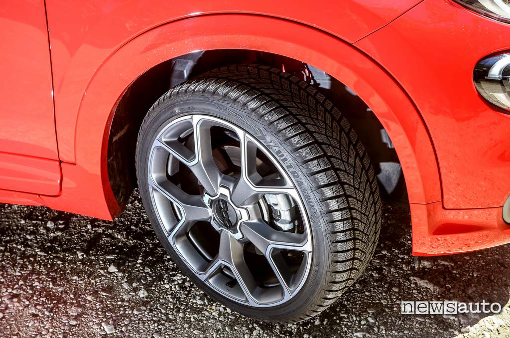 Cerchi in lega da 19" Fiat 500X Sport