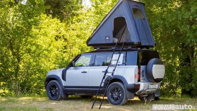 Scaletta per la tenda da tetto Autohome Land Rover Defender 110
