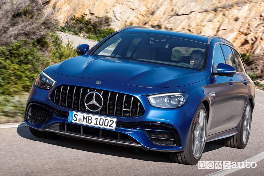 Vista anteriore Mercedes-AMG E 63 4Matic+ S wagon