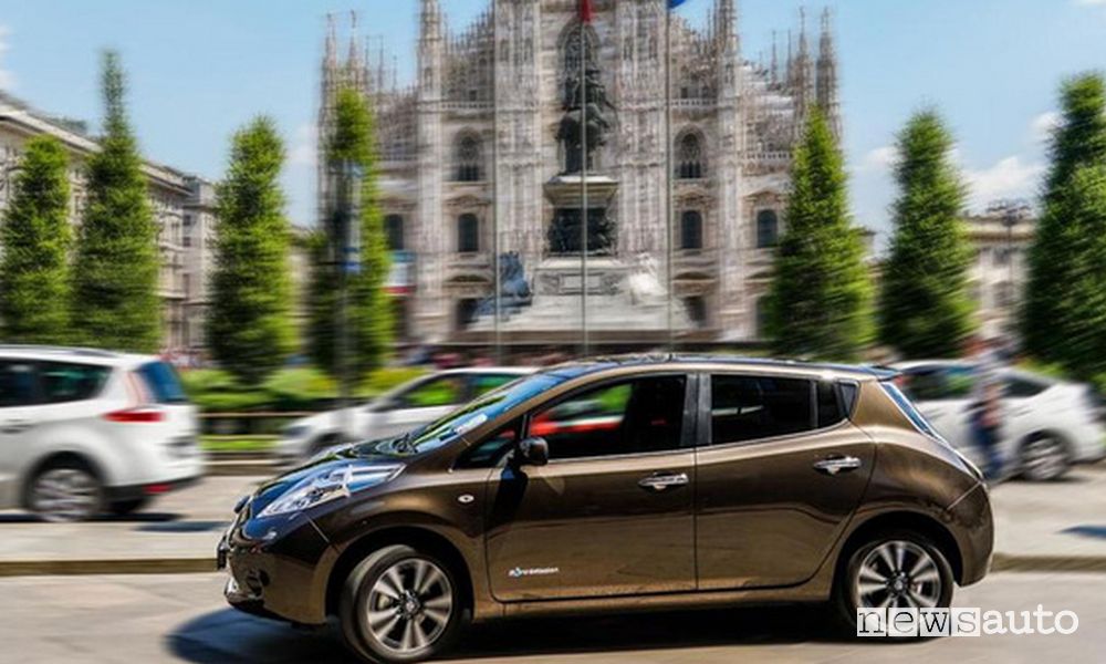 Incentivi auto elettriche, ibride, GPL, metano e benzina nel Comune di Milano